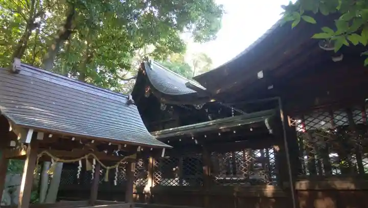 離宮八幡宮の本殿・本堂