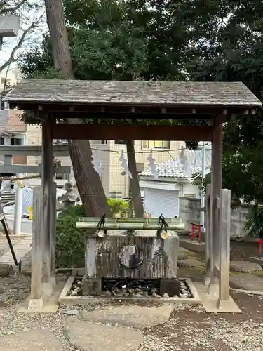 弦巻神社の手水