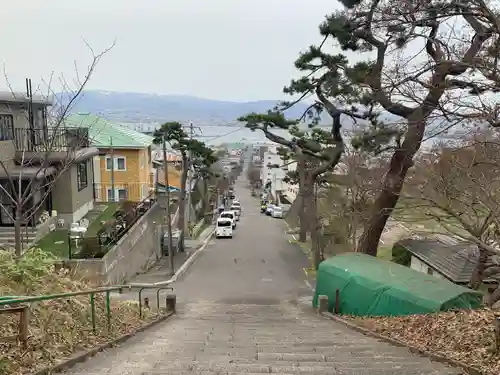 山上大神宮の景色