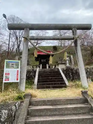 たばこ神社の鳥居