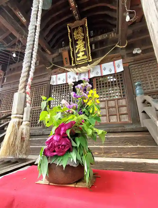 阿邪訶根神社の自然