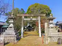 神明社(宮浦)の鳥居
