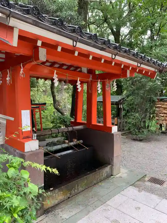 金澤神社の手水舎