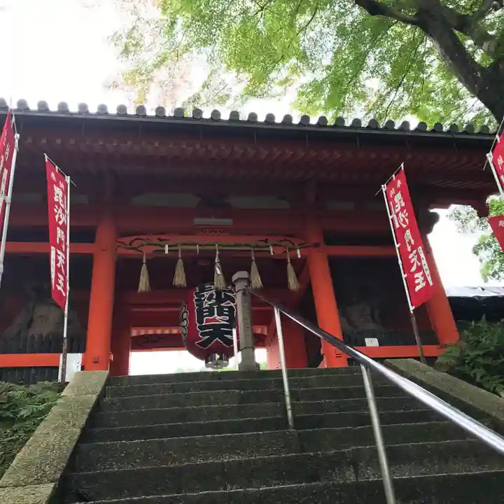 毘沙門堂門跡の山門・神門