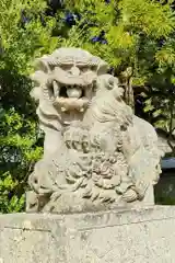 夏井諏訪神社の狛犬