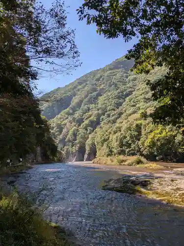 浮島観音堂の景色