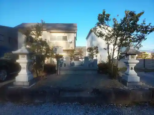 諏訪大社上社前宮のその他建物