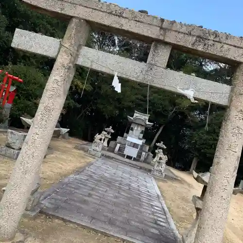 松江八幡宮の鳥居