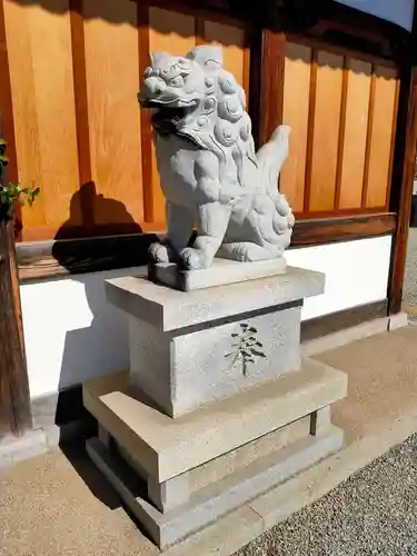 男山八幡宮の狛犬