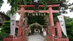 遠野郷八幡宮の鳥居