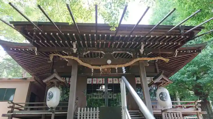弥生神社の本殿・本堂