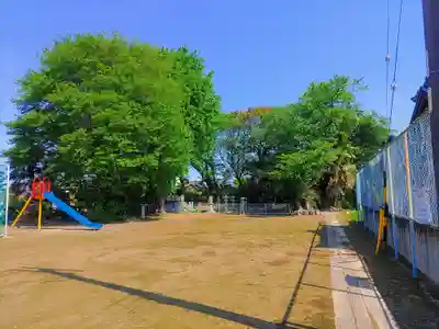 八幡社(萩原町西宮重)の自然