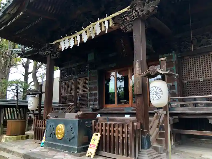 荏原神社の本殿・本堂