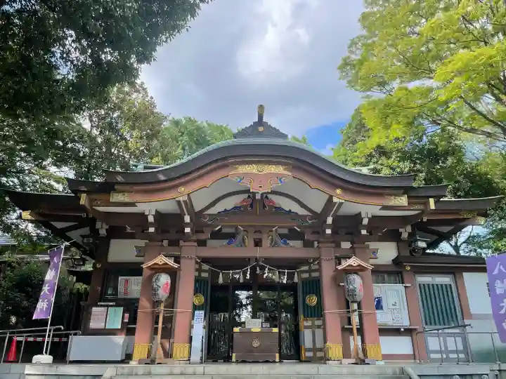 北澤八幡神社の本殿・本堂