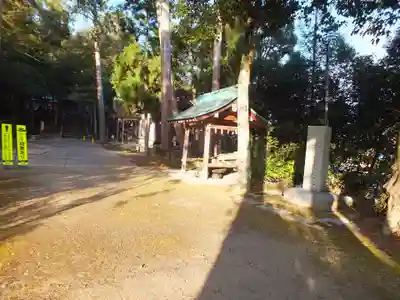 小野神社の手水舎
