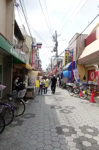 御幸森天神宮の周辺