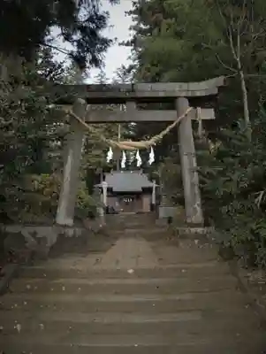熊野神社の鳥居