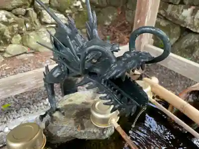 葛川息障明王院の手水舎