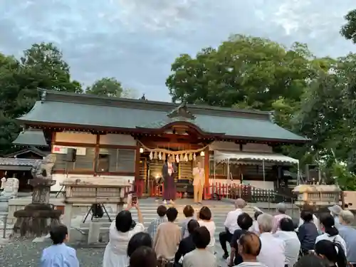 新羅神社のお祭り