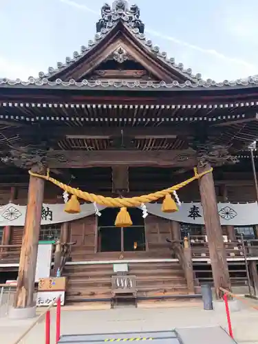 牟呂八幡宮の本殿・本堂
