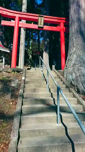 入谷八幡神社の鳥居