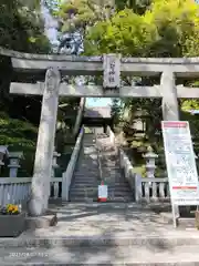 川勾神社の鳥居