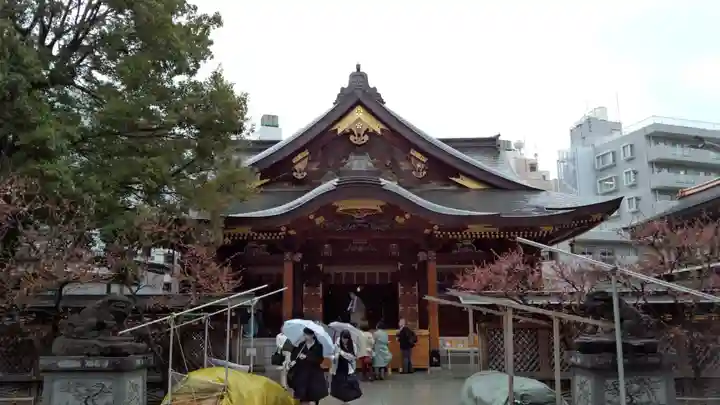 湯島天満宮の本殿・本堂
