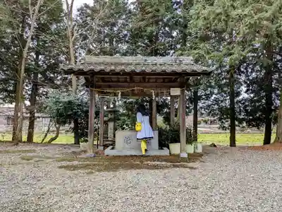 九居瀬八幡神社の手水舎