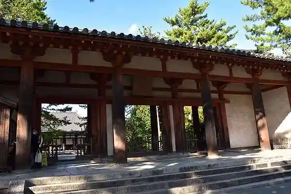 唐招提寺の山門・神門