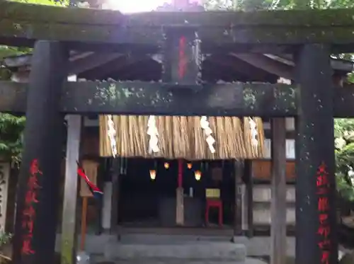 櫛田神社の鳥居