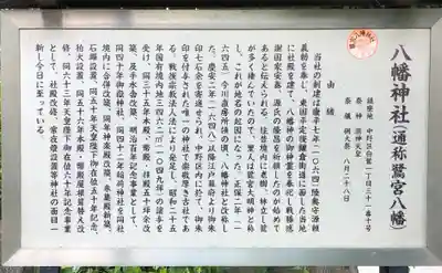 鷺宮八幡神社の歴史