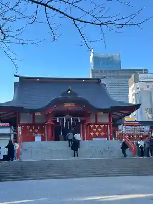 花園神社の本殿・本堂