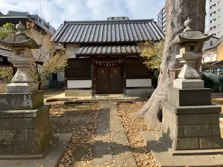菅原神社の本殿・本堂