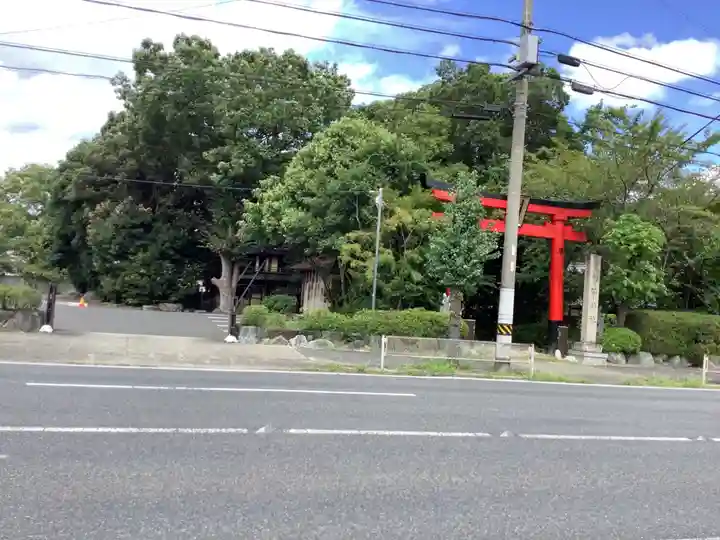 稲荷神社(柏井稲荷社)の鳥居