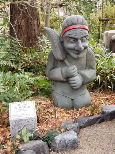 晴明神社の像