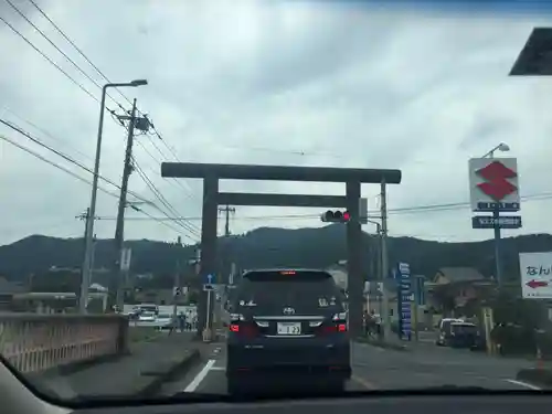 太平山神社の鳥居