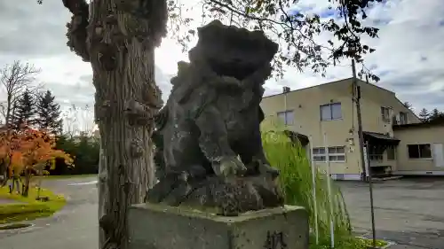 篠路神社の狛犬