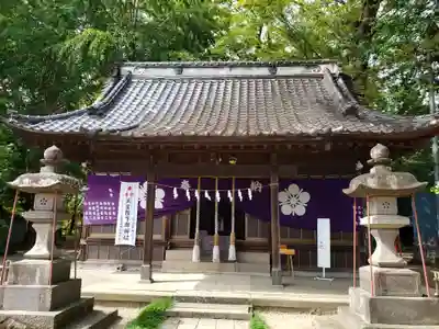 佐間天神社の本殿・本堂