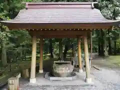 山宮浅間神社の手水