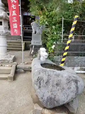 直江津大神宮の手水舎
