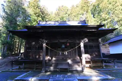 高木神社の本殿