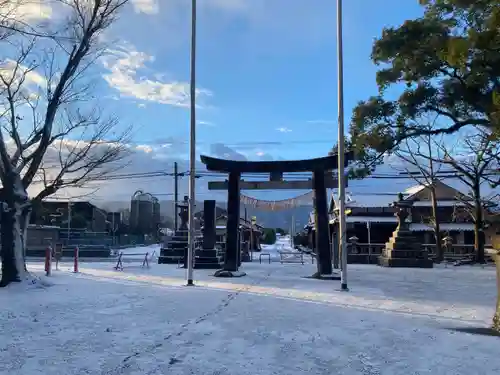 美奈宜神社の鳥居