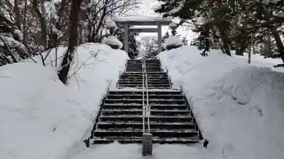 東神楽神社の鳥居