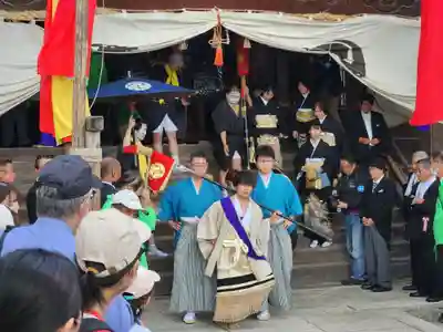 赤穂八幡宮のお祭り
