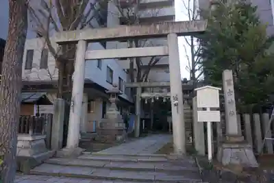冨士神社の鳥居