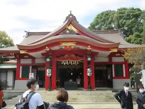 品川神社の本殿・本堂