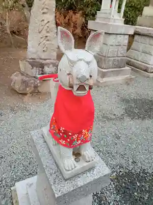 高屋敷稲荷神社の狛犬