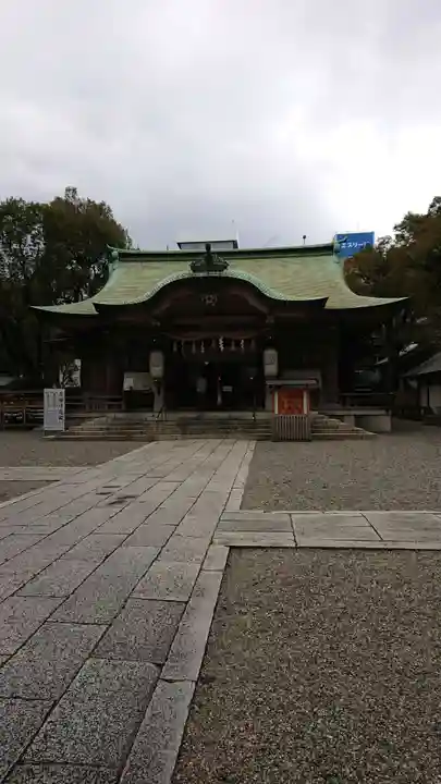 坐摩神社の本殿・本堂