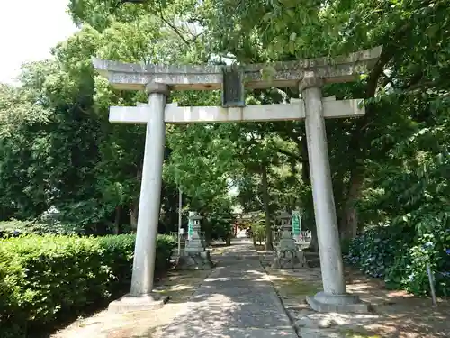 稲荷神社の鳥居