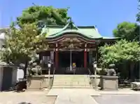 千住本氷川神社の本殿・本堂